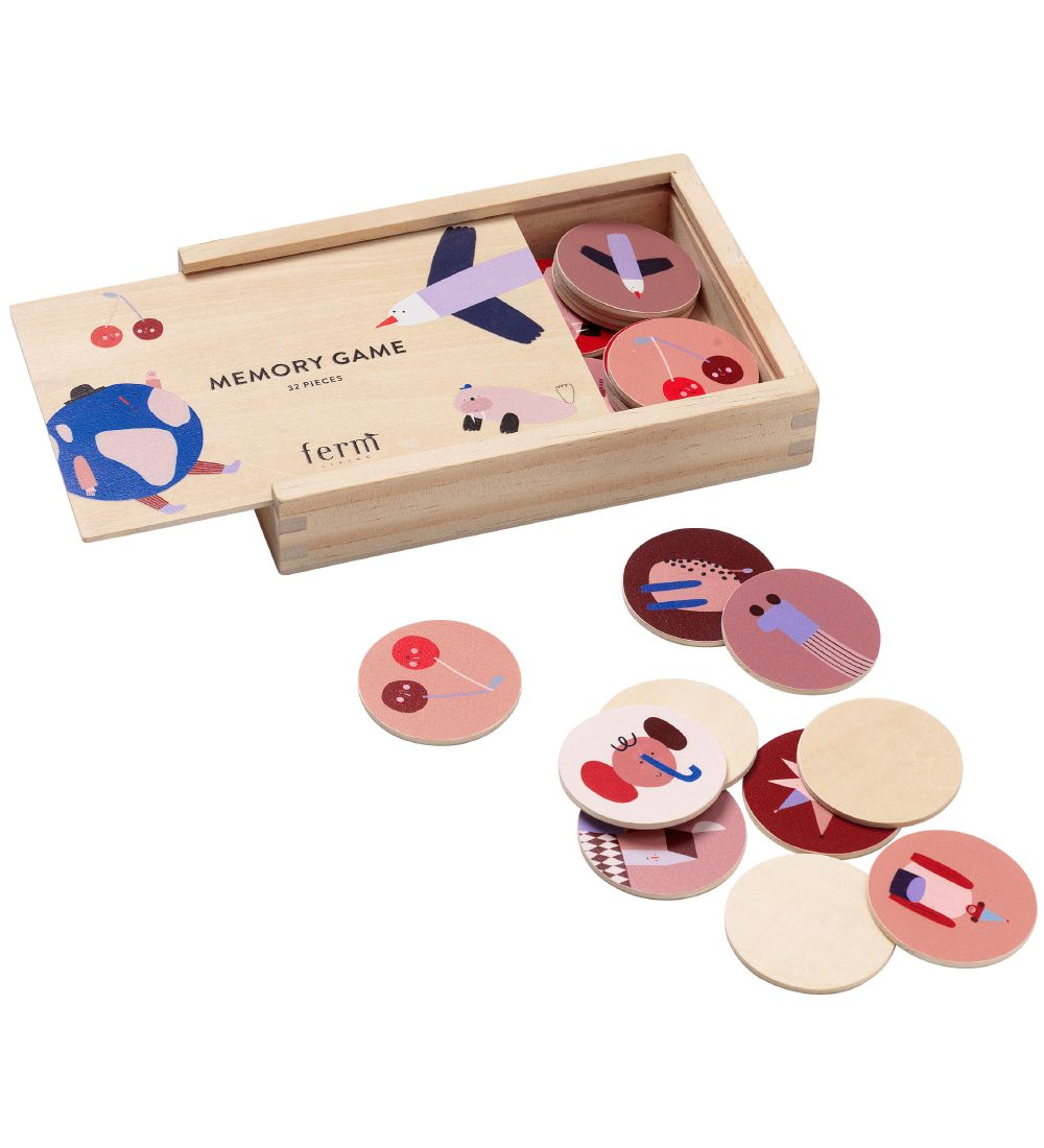 ferm Living Memory-Spiel - Critter Memory Game - Multi - Ferm Living - One Size - Memory-Spiele ferm Living Memory-Spiel - Critter Memory Game - Multi - Ferm Living - One Size - Memory-Spiele von Ferm Living