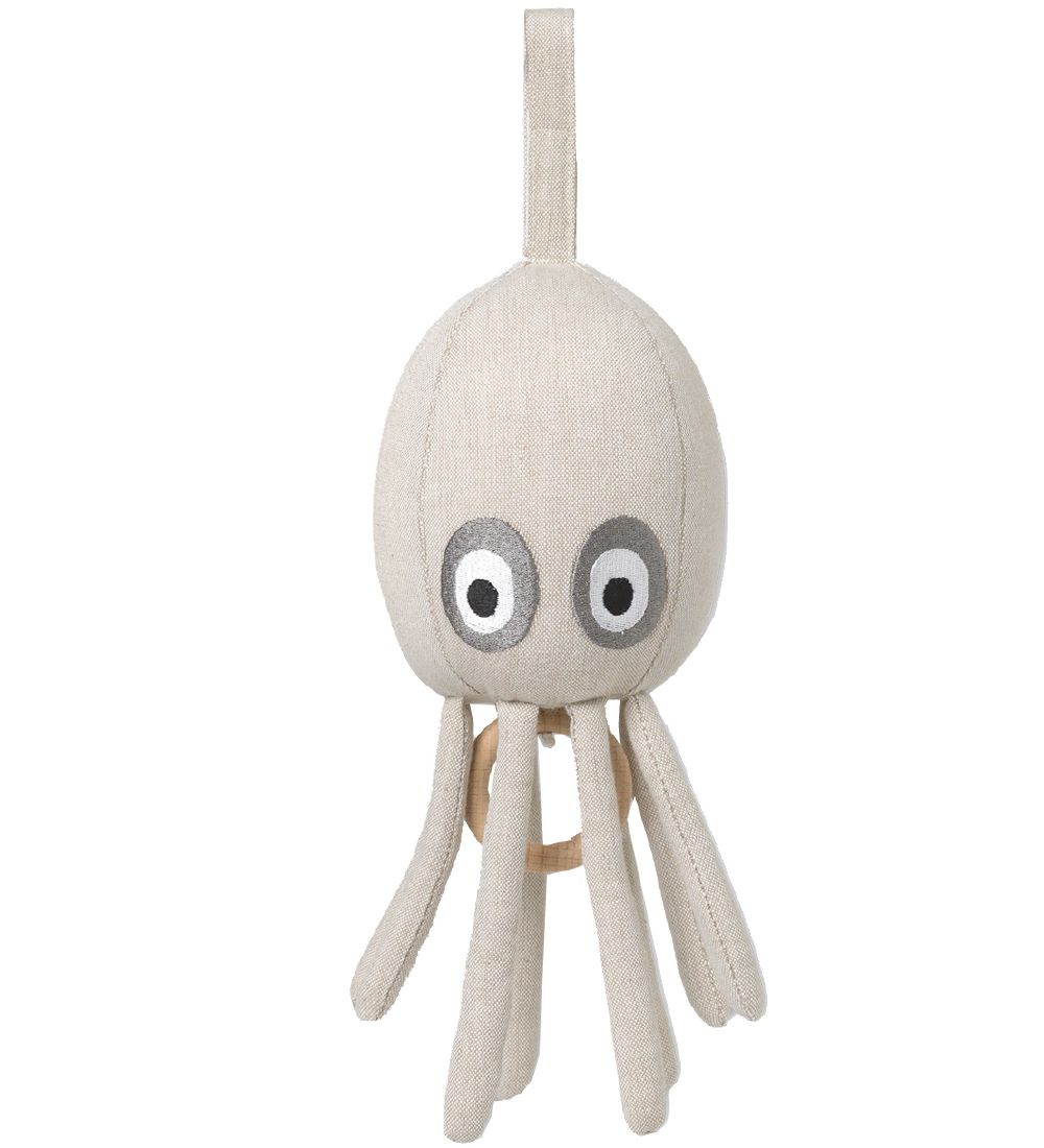 ferm Living Musik-Mobiles - Oktopus - Sand - Ferm Living - One Size - Musikmobile von Ferm Living