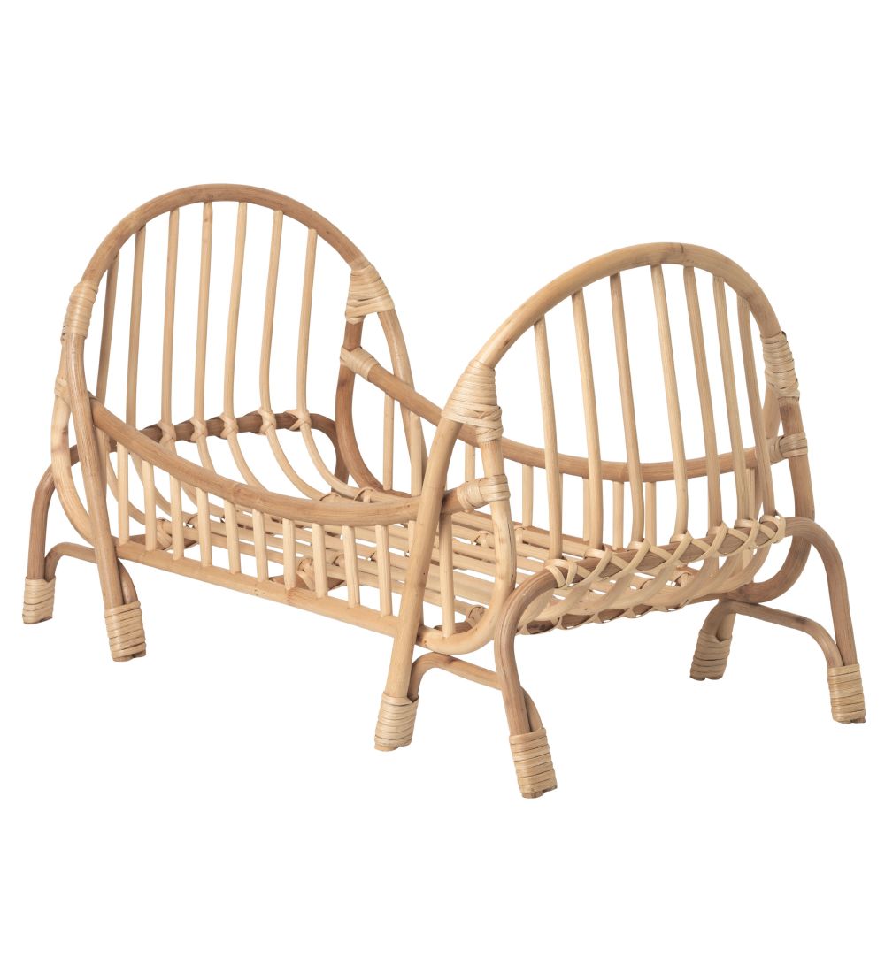 ferm Living Puppenbett - Kuku - Bambus - Ferm Living - One Size - Puppenbett von Ferm Living