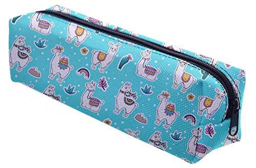 Mäppchen Federtasche Schlamperbox Federmäppchen Schüleretui Stiftemappe Llama [008] von Ferocity