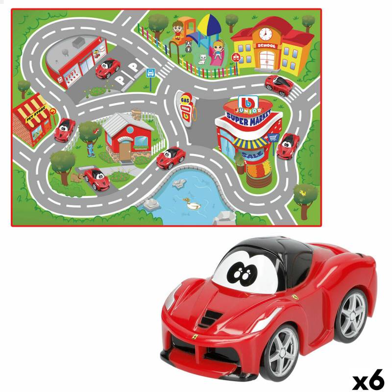 Playset Ferrari 100 x 0,1 x 70 cm 6 Stück von Ferrari