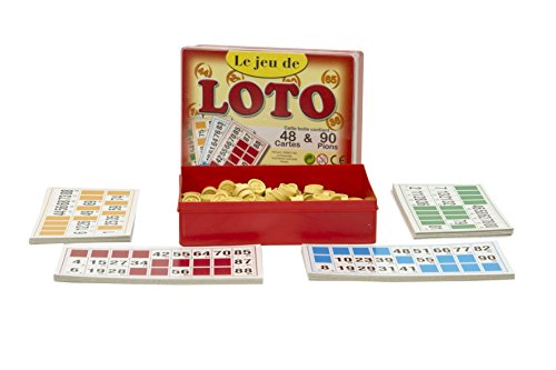 Ferriot Cric – 1050 – Lotto-Set – 90 Spielsteine – 48 Karten von Ferriot Cric