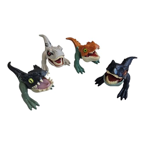 Dino Baby Wild Pop Ups Uncaged - 4-stelliges Spiel (Rx tyrananosaur, Carnotaurus, Dilofosaurus, blau Velociraptor) 4 Stück (4 Pack Dino) von Ferro Stars