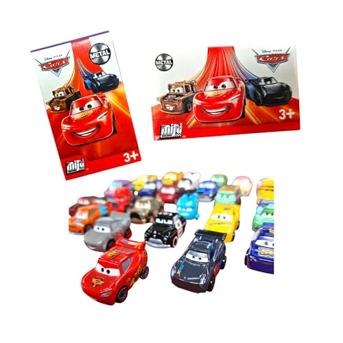 Ferro Stars Cars Mini Metall-10 stück Überraschungs-Packung mit charakteristischen Die-Cast-Fahrzeugen und rollenden Rädern,Mini Cars,Kinderspielauto von Ferro Stars