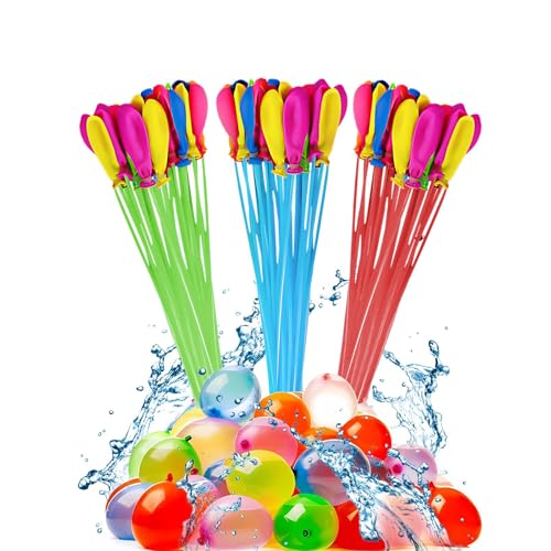 Fesnova 111 Stück Tropical Party Wasserbomben Selbstschließend, Wasserbomben Ballons, für Wasserbomben Kinder Daußen, Poolpartys im Freien, Strand, Sommerspaß, Schnell zu füllende Fesnova 111 Stück Tropical Party Wasserbomben Selbstschließend, Wasserbomben Ballons, für Wasserbomben Kinder Daußen, Poolpartys im Freien, Strand, Sommerspaß, Schnell zu füllende von Fesnova