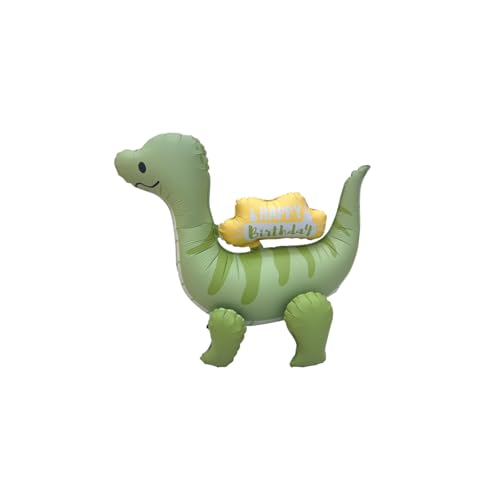 Fesnova 3D Green Dino Luftballon, Stehender Dinosaurier Ballon Geburtstagsdeko, für Geburtstagsfeiern, Babypartys und Partydekorationen zum Thema Dschungel für Kinder, Kinderluftballons Fesnova 3D Green Dino Luftballon, Stehender Dinosaurier Ballon Geburtstagsdeko, für Geburtstagsfeiern, Babypartys und Partydekorationen zum Thema Dschungel für Kinder, Kinderluftballons von Fesnova