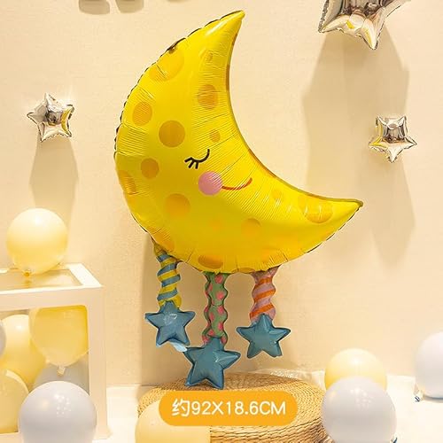 Fesnova Halbmond Folienballon, 92 x 18,6 cm,Gold, Party Dekoration Fesnova Halbmond Folienballon, 92 x 18,6 cm,Gold, Party Dekoration von Fesnova