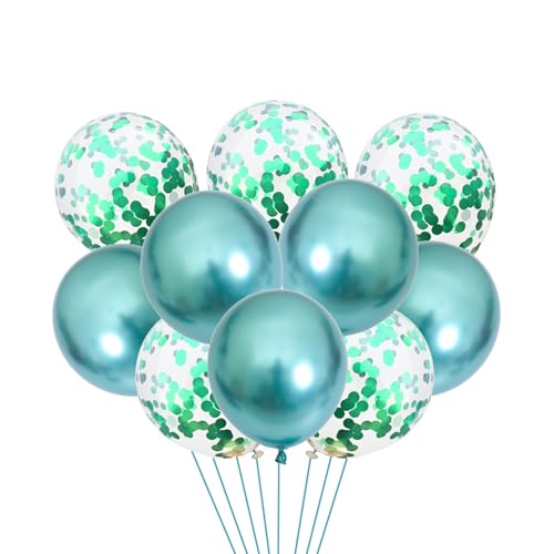 Fesnova Metallic Grüne Luftballons und Konfetti Luftballons, 20 Stück 12 Zoll Grün Konfetti Luftballons Geburtstagsdeko Deko, für Geburtstags, Abschluss und Jubiläumsparty Dekorationen Fesnova Metallic Grüne Luftballons und Konfetti Luftballons, 20 Stück 12 Zoll Grün Konfetti Luftballons Geburtstagsdeko Deko, für Geburtstags, Abschluss und Jubiläumsparty Dekorationen von Fesnova