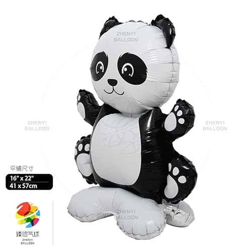 Fesnova Panda Folienballons für Partydekorationen, 30 x 58 cm, Schwarz und Weiß Fesnova Panda Folienballons für Partydekorationen, 30 x 58 cm, Schwarz und Weiß von Fesnova