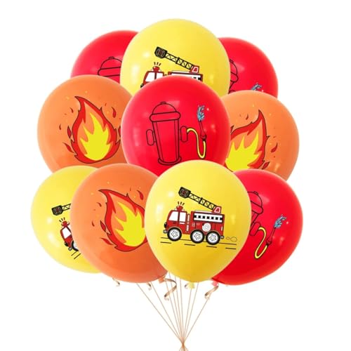Fesnova Feuerwehr Luftballons Set,18 Stück Feuerwehr Deko,Feuerwehr Deko Kindergeburtstag Rot-Gelb-Orange, mit Feuerwehrauto und Hydrant Motiven für Babyshower Jungen Party Dekoration Geburtstag Fesnova Feuerwehr Luftballons Set,18 Stück Feuerwehr Deko,Feuerwehr Deko Kindergeburtstag Rot-Gelb-Orange, mit Feuerwehrauto und Hydrant Motiven für Babyshower Jungen Party Dekoration Geburtstag von Fesnova