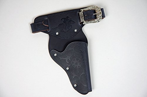 Coltgürtel schwarz, 1 Tasche, ca. 120 cm von Festartikel Müller