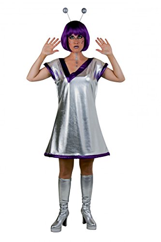 Festartikel Hirschfeld Grösse 44-46 Silber Außerirdische Damen Kostüm Festartikel Hirschfeld Grösse 44-46 Silber Außerirdische Damen Kostüm von Festartikel Hirschfeld