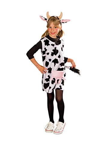 Festartikel Müller 11800646 Kuh Kleid, Unisex-Kinder, weiß/schwarz, 140/152 Festartikel Müller 11800646 Kuh Kleid, Unisex-Kinder, weiß/schwarz, 140/152 von Festartikel-Müller