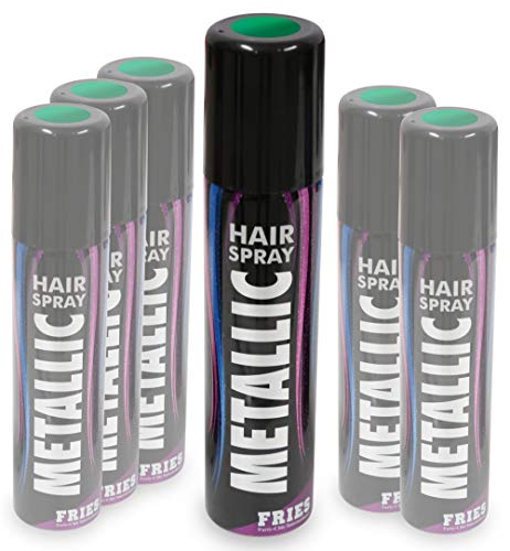 Festartikel Müller - Haarspray, Metallic, 100 ml, Grün von Festartikel Müller