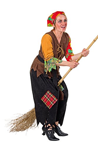 Festartikel Müller Hexe Muskada Kostüm für Erwachsene, bestehend aus: Rock, Bluse, Kopftuch, Größe: 44/46, 119.640.45 Festartikel Müller Hexe Muskada Kostüm für Erwachsene, bestehend aus: Rock, Bluse, Kopftuch, Größe: 44/46, 119.640.45 von Festartikel-Müller