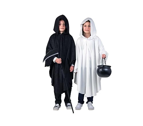 Festartikel Müller Kapuzenumhang für Kinder, in der Farbe Weiß aus 100% Polyester, Größe 152/164, 118.062.58 Festartikel Müller Kapuzenumhang für Kinder, in der Farbe Weiß aus 100% Polyester, Größe 152/164, 118.062.58 von Festartikel-Müller