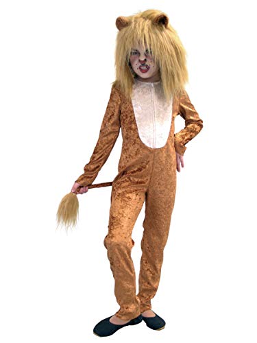 Festartikel Müller Karneval Kinder Kostüm Löwe Overall Raubtier Löwenkostüm Gr. 128 von Festartikel-Müller