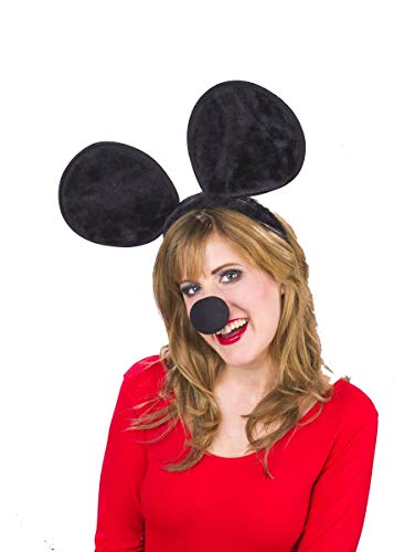 Festartikel Müller Kostüm Zubehör Maus Set Kopfbügel Riesenohren und Nase Karneval Festartikel Müller Kostüm Zubehör Maus Set Kopfbügel Riesenohren und Nase Karneval von Festartikel-Müller
