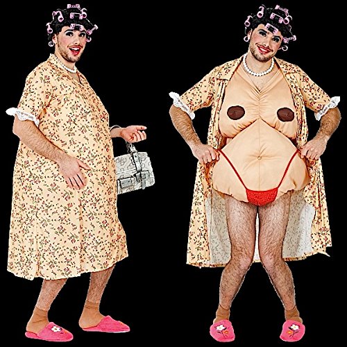 Festartikel-Müller Männer Kostüm Hausfrau Herrenkostüm Oma alte Frau Fat Suit Festartikel-Müller Männer Kostüm Hausfrau Herrenkostüm Oma alte Frau Fat Suit von Festartikel-Müller