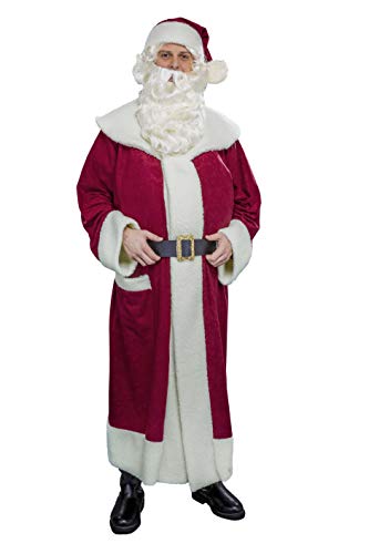 Festartikel Müller Nikolausmantel Weinrot in Waschsamt-Optik mit Schäfchenplüsch-Optik | Nikolaus | Weihnachten Festartikel Müller Nikolausmantel Weinrot in Waschsamt-Optik mit Schäfchenplüsch-Optik | Nikolaus | Weihnachten von Festartikel-Müller