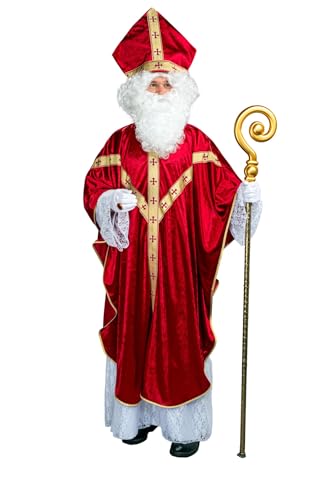Festartikel-Müller Sankt Nikolaus Nikolaus Weihnachten Bischofskostüm mit Mitra Festartikel-Müller Sankt Nikolaus Nikolaus Weihnachten Bischofskostüm mit Mitra von Festartikel-Müller