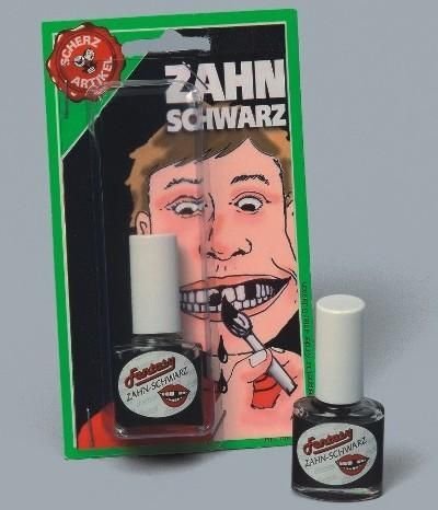 Festartikel Müller Zahnschwarz Hexen Zahn Schminke schwarz Halloween Fasching von Festartikel-Müller