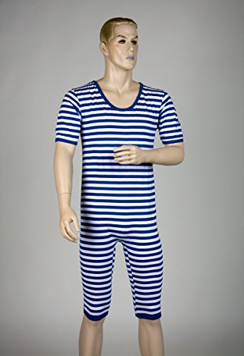 GR. 8 / XL Ringelbadeanzug rot/weiß GR. 8 / XL Ringelbadeanzug rot/weiß von Festartikel Müller