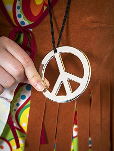 Peace Anhänger mit Schnur von Festartikel Müller