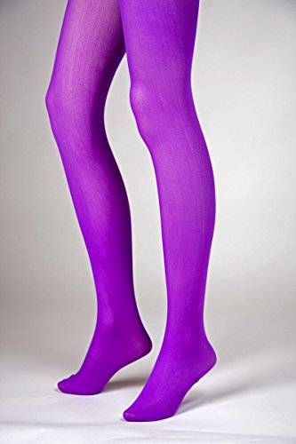 Strumpfhose blickdicht lila von Festartikel-Müller