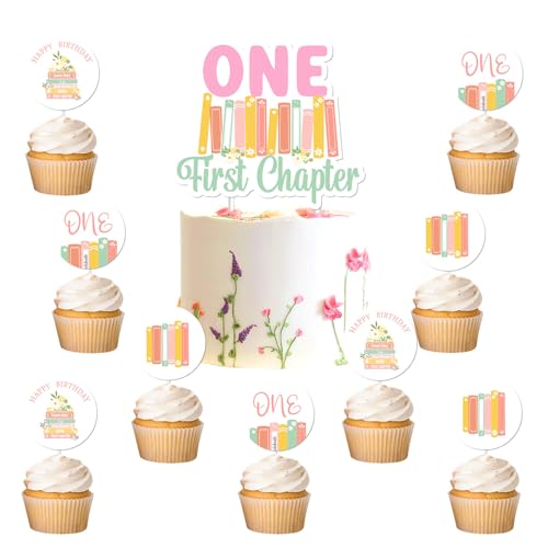 Storybook 1. Geburtstag Dekorationen, Storybook Thema Kuchen und Cupcake Topper Buch Lesen Happy 1st Birthday Cupcake Picks Book Club Doppelseitiger Druck Kuchen Dekorationen Supplies Storybook 1. Geburtstag Dekorationen, Storybook Thema Kuchen und Cupcake Topper Buch Lesen Happy 1st Birthday Cupcake Picks Book Club Doppelseitiger Druck Kuchen Dekorationen Supplies von Festiblast