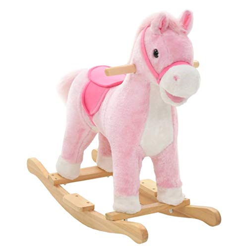 Festnight- Schaukeltier Pferd Plüsch Schaukelpferd | Schaukelspielzeug Geeignet für Kinder ab 24 Monaten | Lieblingsspielzeug 65 x 32 x 58 cm Rosa Festnight- Schaukeltier Pferd Plüsch Schaukelpferd | Schaukelspielzeug Geeignet für Kinder ab 24 Monaten | Lieblingsspielzeug 65 x 32 x 58 cm Rosa von Festnight