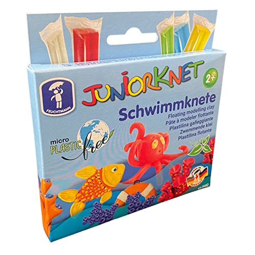 Feuchtmann Spielwaren Feuchtmann Spielwaren Feuchtmann 628.0402 - JUNIORKNET Schwimmknete, 5 Farben, ab 24 Monaten von Feuchtmann