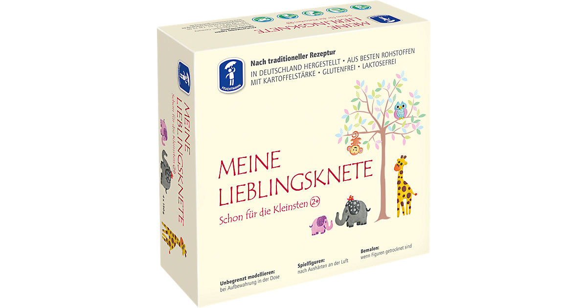 Meine Lieblingsknete Soft Knete, 4 x 150 g Meine Lieblingsknete Soft Knete, 4 x 150 g von Feuchtmann