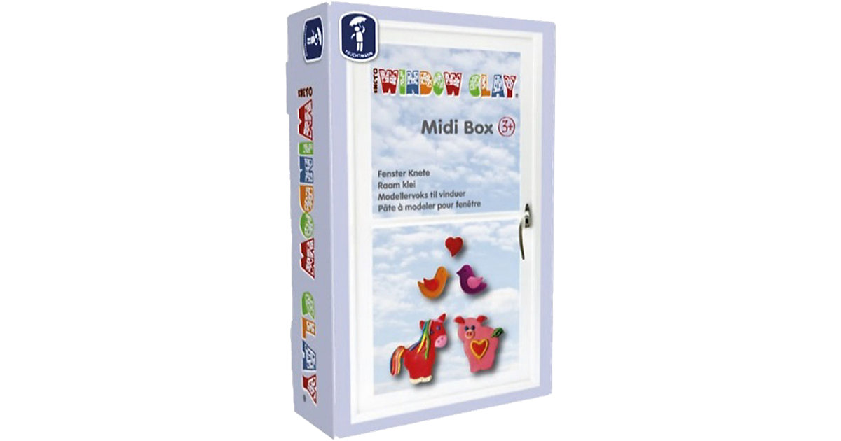 Window Clay Midi-Box Fensterknete, 6 x 50 g Window Clay Midi-Box Fensterknete, 6 x 50 g von Feuchtmann