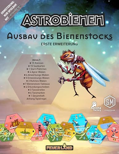 Astrobienen - Ausbau des Bienenstocks Astrobienen - Ausbau des Bienenstocks von Feuerland Spiele