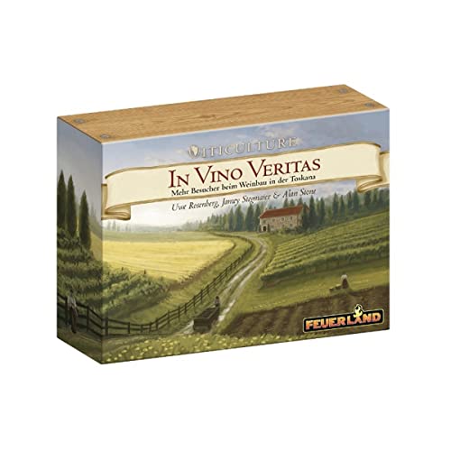 Feuerland FEU61856 - In Vino Veritas: Viticulture, ab 12 Jahren (Erweiterung, DE-Ausgabe) von Feuerland Spiele
