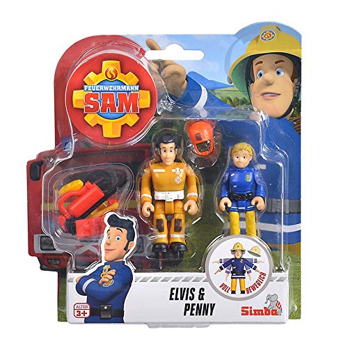 Feuerwehrmann Sam Elvis & Penny Spiel Figuren Set | Simba Toys von Fireman Sam