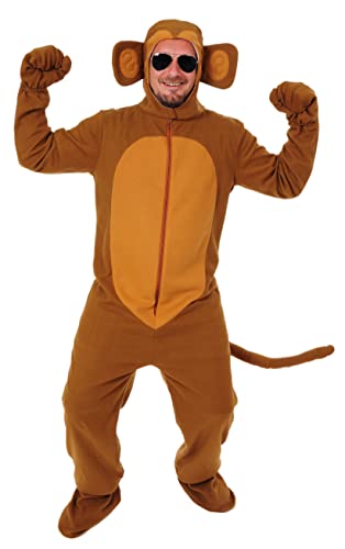 Affe offen Einheitsgrösse XXXL - XXXXL Kostüm Fasching Karneval für Personen bis 2,0 Meter Grösse Affe offen Einheitsgrösse XXXL - XXXXL Kostüm Fasching Karneval für Personen bis 2,0 Meter Grösse von Feuerwerk-Planet