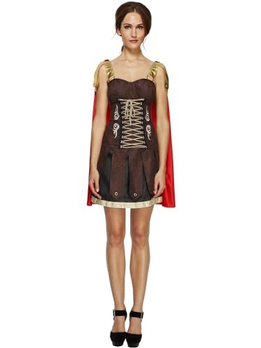 Smiffys Fever Kollektion, Gladiatorin Kostüm, Kleid mit Umhang Smiffys Fever Kollektion, Gladiatorin Kostüm, Kleid mit Umhang von Smiffys