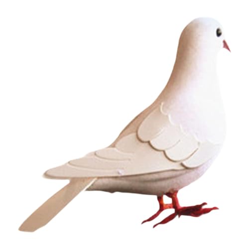 FewNvWa Modell Einer Taube Aus Schaumstoff, Künstlicher Vogel für Tischdekoration Und Lernzwecke, Weiß FewNvWa Modell Einer Taube Aus Schaumstoff, Künstlicher Vogel für Tischdekoration Und Lernzwecke, Weiß von FewNvWa