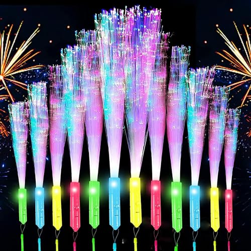 Fexinshern 12 stück Leuchtstäbe Partyzubehör mit 3 Modi Farbe blinkende - Großartiges Zubehör für Konzerte, Partys und Events, Leuchtende Sticks in verschiedenen Farben Fexinshern 12 stück Leuchtstäbe Partyzubehör mit 3 Modi Farbe blinkende - Großartiges Zubehör für Konzerte, Partys und Events, Leuchtende Sticks in verschiedenen Farben von Fexinshern