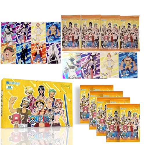 Fexinshern One Piece Karten Sky Piea Karten 180 Stück Sammelkarten Packs Sets Booster Packs Spiele Karten von Fexinshern