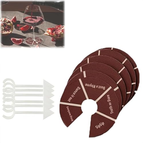 Fgbetcv Wine Not Spin-Fun Trinkspiele, Weinglas-Spinner, Party-Schnapsspiel, Weinglas-Spinner, Partyspiel, Weinglas-Spinner, Trinkspiel für Mädchen, Paare, Erwachsene, Party Fgbetcv Wine Not Spin-Fun Trinkspiele, Weinglas-Spinner, Party-Schnapsspiel, Weinglas-Spinner, Partyspiel, Weinglas-Spinner, Trinkspiel für Mädchen, Paare, Erwachsene, Party von Fgbetcv