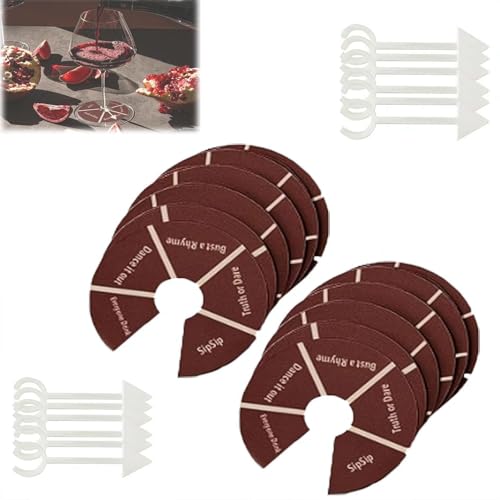 Fgbetcv Wine Not Spin-Fun Trinkspiele, Weinglas-Spinner, Party-Schnapsspiel, Weinglas-Spinner, Partyspiel, Weinglas-Spinner, Trinkspiel für Mädchen, Paare, Erwachsene, Party Fgbetcv Wine Not Spin-Fun Trinkspiele, Weinglas-Spinner, Party-Schnapsspiel, Weinglas-Spinner, Partyspiel, Weinglas-Spinner, Trinkspiel für Mädchen, Paare, Erwachsene, Party von Fgbetcv
