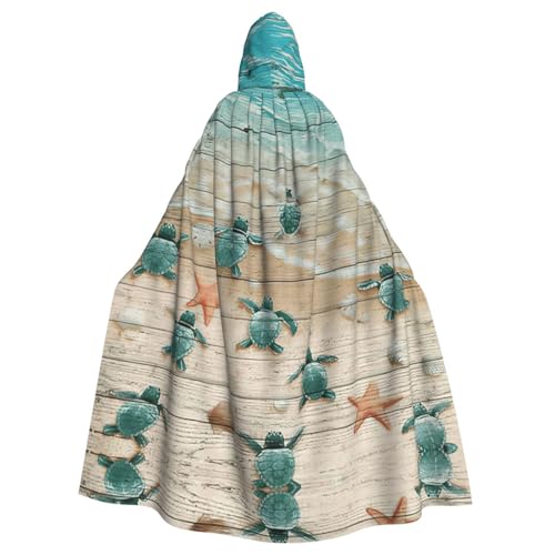 Fgwaauh 147,3 cm Umhang mit Kapuze, Meeresschildkröte, Seestern, Unisex, volle Länge, Kapuzenumhang, Halloween, Party, Cosplay, Kostüm, Umhang Fgwaauh 147,3 cm Umhang mit Kapuze, Meeresschildkröte, Seestern, Unisex, volle Länge, Kapuzenumhang, Halloween, Party, Cosplay, Kostüm, Umhang von Fgwaauh