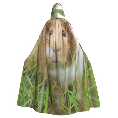 Fgwaauh 147,3 cm Umhang mit Kapuze, Meerschweinchen, Unisex, volle Länge, Kapuzenumhang, Halloween, Party, Cosplay, Kostüm, Umhang Fgwaauh 147,3 cm Umhang mit Kapuze, Meerschweinchen, Unisex, volle Länge, Kapuzenumhang, Halloween, Party, Cosplay, Kostüm, Umhang von Fgwaauh