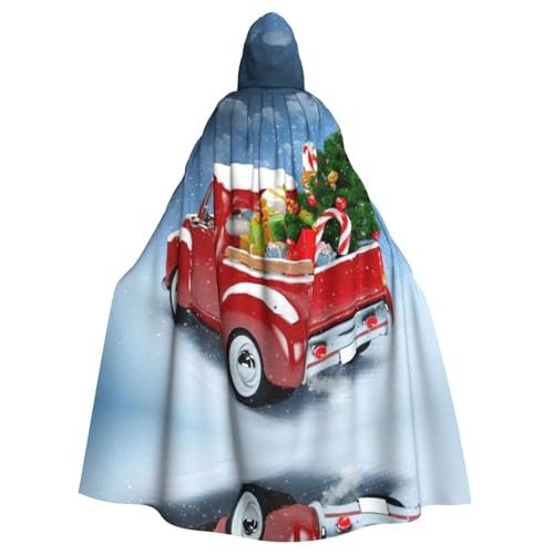 Fgwaauh 147,3 cm Umhang mit Kapuze, Weihnachtsbaum und Geschenken, Unisex, volle Länge, Kapuzenumhang, Halloween, Party, Cosplay, Kostüm, Umhang Fgwaauh 147,3 cm Umhang mit Kapuze, Weihnachtsbaum und Geschenken, Unisex, volle Länge, Kapuzenumhang, Halloween, Party, Cosplay, Kostüm, Umhang von Fgwaauh
