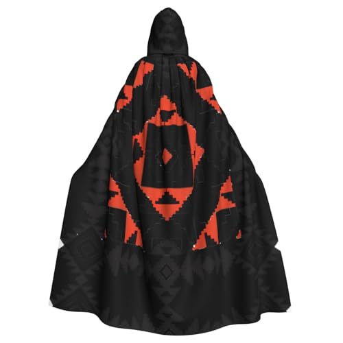 Fgwaauh 147,3 cm Umhang mit Kapuze, dekorativer Kunst-Unisex-Kapuzenumhang in voller Länge, Halloween-Party, Cosplay, Kostüm, Umhang Fgwaauh 147,3 cm Umhang mit Kapuze, dekorativer Kunst-Unisex-Kapuzenumhang in voller Länge, Halloween-Party, Cosplay, Kostüm, Umhang von Fgwaauh