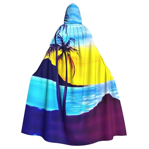 Fgwaauh 147,3 cm Umhang mit Kapuze, entspannter Strand, Unisex, volle Länge, Kapuzenumhang, Halloween, Party, Cosplay, Kostüm, Umhang Fgwaauh 147,3 cm Umhang mit Kapuze, entspannter Strand, Unisex, volle Länge, Kapuzenumhang, Halloween, Party, Cosplay, Kostüm, Umhang von Fgwaauh