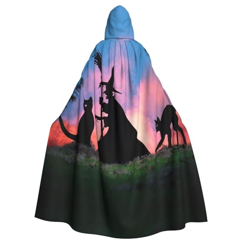 Fgwaauh 147,3 cm Umhang mit Kapuze, gruseliger Halloween-Umhang, Unisex, volle Länge, Kapuzenumhang, Halloween, Party, Cosplay, Kostüm, Umhang Fgwaauh 147,3 cm Umhang mit Kapuze, gruseliger Halloween-Umhang, Unisex, volle Länge, Kapuzenumhang, Halloween, Party, Cosplay, Kostüm, Umhang von Fgwaauh